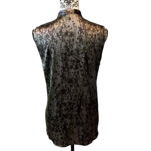 Theory NWT Sleeveless Sinaclaire Silk Blouse size M - Picture 2 of 11